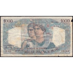 F 41-13 - 25/04/1946 - 1000 francs - Minerve et Hercule - Série M.244 - Etat : B