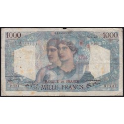F 41-13 - 25/04/1946 - 1000 francs - Minerve et Hercule - Série P.251 - Etat : B+