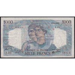 F 41-13 - 25/04/1946 - 1000 francs - Minerve et Hercule - Série R.253 - Etat : TB+