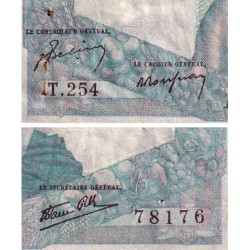 F 41-13 - 25/04/1946 - 1000 francs - Minerve et Hercule - Série T.254 - Etat : TB-