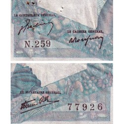 F 41-13 - 25/04/1946 - 1000 francs - Minerve et Hercule - Série N.259 - Etat : TB