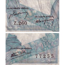 F 41-13 - 25/04/1946 - 1000 francs - Minerve et Hercule - Série Z.260 - Etat : TB-