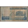 Madagascar - Pick 73b - 5'000 francs - 1'000 ariary - Série CB - 1992 - Etat : B