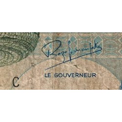 Madagascar - Pick 73b - 5'000 francs - 1'000 ariary - Série CB - 1992 - Etat : B
