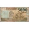 Madagascar - Pick 74Aa - 25'000 francs - 5'000 ariary - Série FA - 1993 - Etat : B