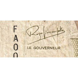 Madagascar - Pick 74Aa - 25'000 francs - 5'000 ariary - Série FA - 1993 - Etat : B