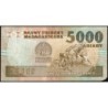 Madagascar - Pick 74Aa - 25'000 francs - 5'000 ariary - Série FC - 1993 - Etat : B-