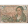 F 05-02 - 22/07/1943 - 5 francs - Berger - Série X.47 - Etat : B-