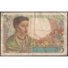 F 05-03 - 05/08/1943 - 5 francs - Berger - Série U.53 - Etat : TB