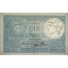 F 07-26 - 02/01/1941 - 10 francs - Minerve modifié - Série B.82978 - Etat : TTB