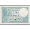 F 07-27 - 09/01/1941 - 10 francs - Minerve modifié - Série F.83296 - Etat : SUP-