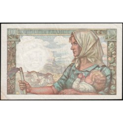 F 08-14 - 26/04/1945 - 10 francs - Mineur - Série H.102 - Etat : SUP