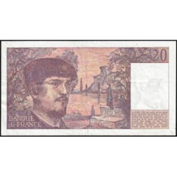 F 66-01 - 1980 - 20 francs - Debussy - Série N.001 - Etat : SUP