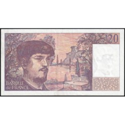 F 66-01 - 1980 - 20 francs - Debussy - Série U.003 - Etat : SUP+