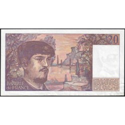 F 66-04 - 1983 - 20 francs - Debussy - Série C.010 - Etat : TTB+