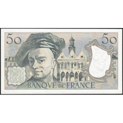 F 67-10 - 1984 - 50 francs - Quentin de la Tour - Série U.40 - Etat : SPL+