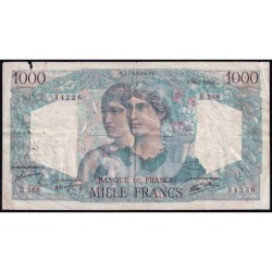 F 41-14 - 16/05/1946 - 1000 francs - Minerve et Hercule - Série B.268 - Etat : TB-