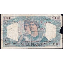 F 41-14 - 16/05/1946 - 1000 francs - Minerve et Hercule - Série M.268 - Etat : AB