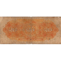 Brésil - Pick 45 - 20'000 reis - Série 31 - Estampa 13 - 1912 - Etat : B