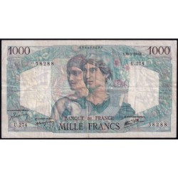 F 41-14 - 16/05/1946 - 1000 francs - Minerve et Hercule - Série U.274 - Etat : TB+