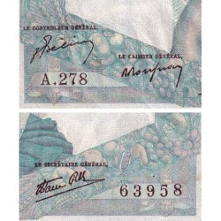 F 41-14 - 16/05/1946 - 1000 francs - Minerve et Hercule - Série A.278 - Etat : TTB+