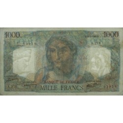 F 41-14 - 16/05/1946 - 1000 francs - Minerve et Hercule - Série A.278 - Etat : TTB+