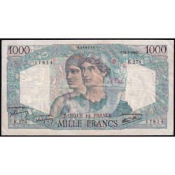F 41-14 - 16/05/1946 - 1000 francs - Minerve et Hercule - Série K.278 - Etat : TTB