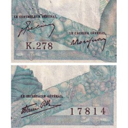 F 41-14 - 16/05/1946 - 1000 francs - Minerve et Hercule - Série K.278 - Etat : TTB