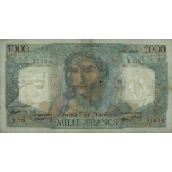 F 41-14 - 16/05/1946 - 1000 francs - Minerve et Hercule - Série R.278 - Etat : TB+