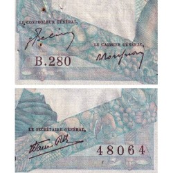 F 41-14 - 16/05/1946 - 1000 francs - Minerve et Hercule - Série B.280 - Etat : TTB