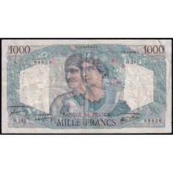 F 41-14 - 16/05/1946 - 1000 francs - Minerve et Hercule - Série O.282 - Etat : TB+