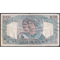 F 41-14 - 16/05/1946 - 1000 francs - Minerve et Hercule - Série J.284 - Etat : TB-