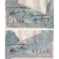 F 41-14 - 16/05/1946 - 1000 francs - Minerve et Hercule - Série J.284 - Etat : TB-