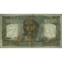 F 41-02 - 26/04/1945 - 1000 francs - Minerve et Hercule - Série R.12 - Etat : TB+