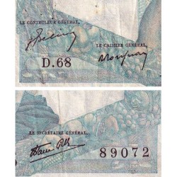 F 41-05 - 28/06/1945 - 1000 francs - Minerve et Hercule - Série D.68 - Etat : TB