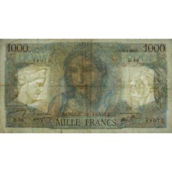 F 41-05 - 28/06/1945 - 1000 francs - Minerve et Hercule - Série D.68 - Etat : TB