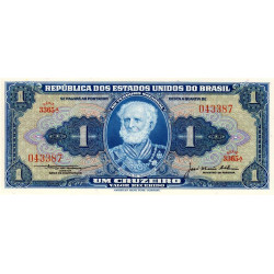 Brésil - Pick 150c - 1 cruzeiro - 1957 - Etat : NEUF