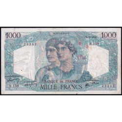 F 41-09 - 06/12/1945 - 1000 francs - Minerve et Hercule - Série H.159 - Etat : TB