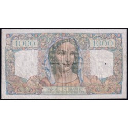 F 41-09 - 06/12/1945 - 1000 francs - Minerve et Hercule - Série E.165 - Etat : TTB-