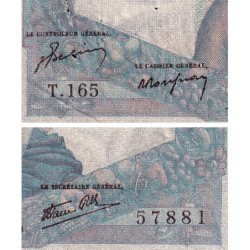 F 41-09 - 06/12/1945 - 1000 francs - Minerve et Hercule - Série T.165 - Etat : TB+