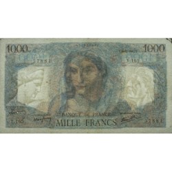 F 41-09 - 06/12/1945 - 1000 francs - Minerve et Hercule - Série T.165 - Etat : TB+