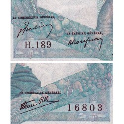 F 41-10 - 17/01/1946 - 1000 francs - Minerve et Hercule - Série H.189 - Etat : SUP