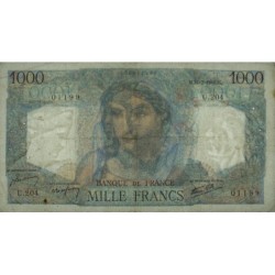 F 41-11 - 21/02/1946 - 1000 francs - Minerve et Hercule - Série U.204 - Etat : TB+