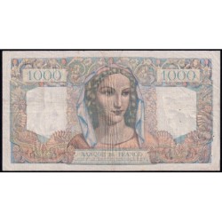 F 41-11 - 21/02/1946 - 1000 francs - Minerve et Hercule - Série W.216 (remplacement) - Etat : TB+