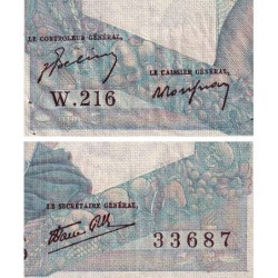 F 41-11 - 21/02/1946 - 1000 francs - Minerve et Hercule - Série W.216 (remplacement) - Etat : TB+