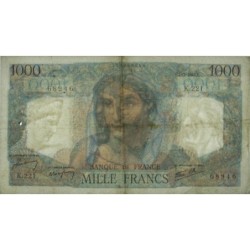 F 41-12 - 07/03/1946 - 1000 francs - Minerve et Hercule - Série K.221 - Etat : TB+