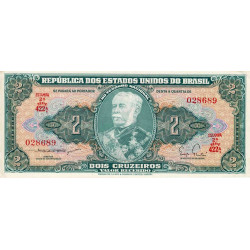 Brésil - Pick 157Aa - 2 cruzeiros - 1956 - Etat : NEUF
