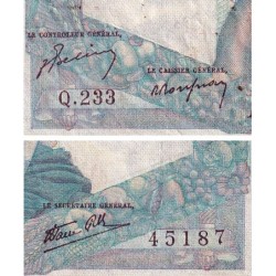 F 41-12 - 07/03/1946 - 1000 francs - Minerve et Hercule - Série Q.223 - Etat : TB