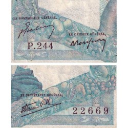 F 41-13 - 25/04/1946 - 1000 francs - Minerve et Hercule - Série P.244 - Etat : TB+
