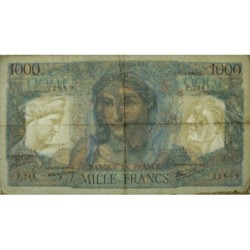 F 41-13 - 25/04/1946 - 1000 francs - Minerve et Hercule - Série P.244 - Etat : TB+
